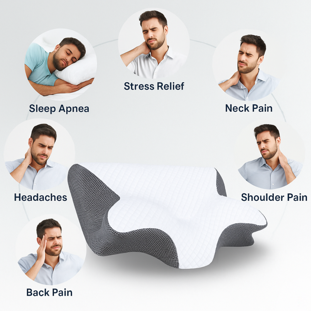 NightFuel –  Ergonomic memory foam pillow